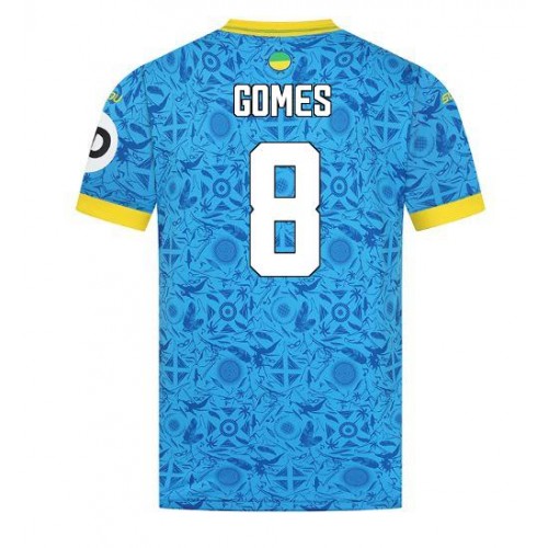 Stroje piłkarskie Wolves Joao Gomes #8 Koszulka Trzeciej 2025-26 Krótki Rękaw